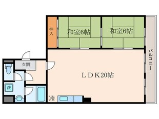 メゾンオリエントの物件間取画像